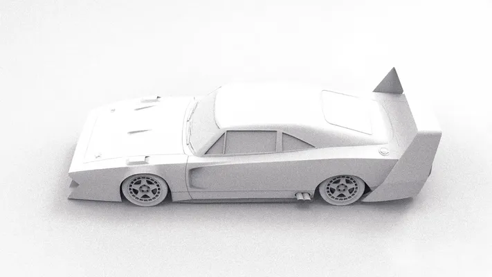 Clay render 1