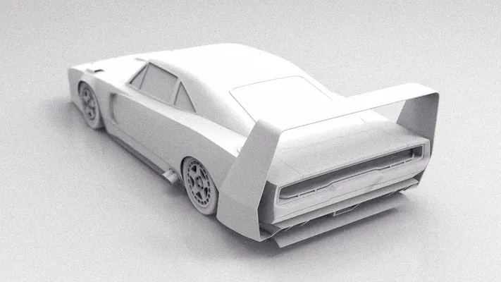 Clay render 3