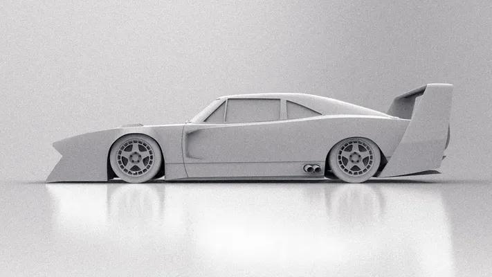 Clay render 4